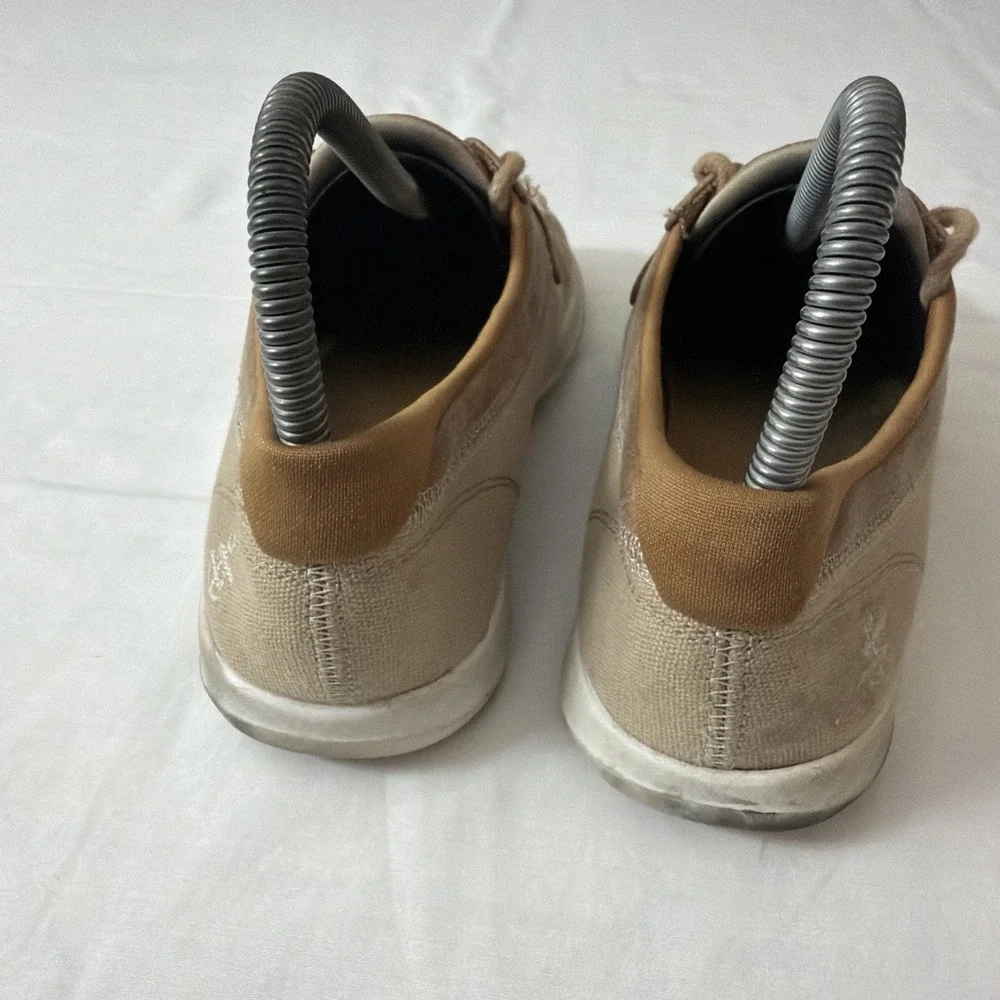 Skechers On-The-Go Lite Boat Shoes Womens 6.5 Tan Goga Max Deck 15430 Comfy Shoe